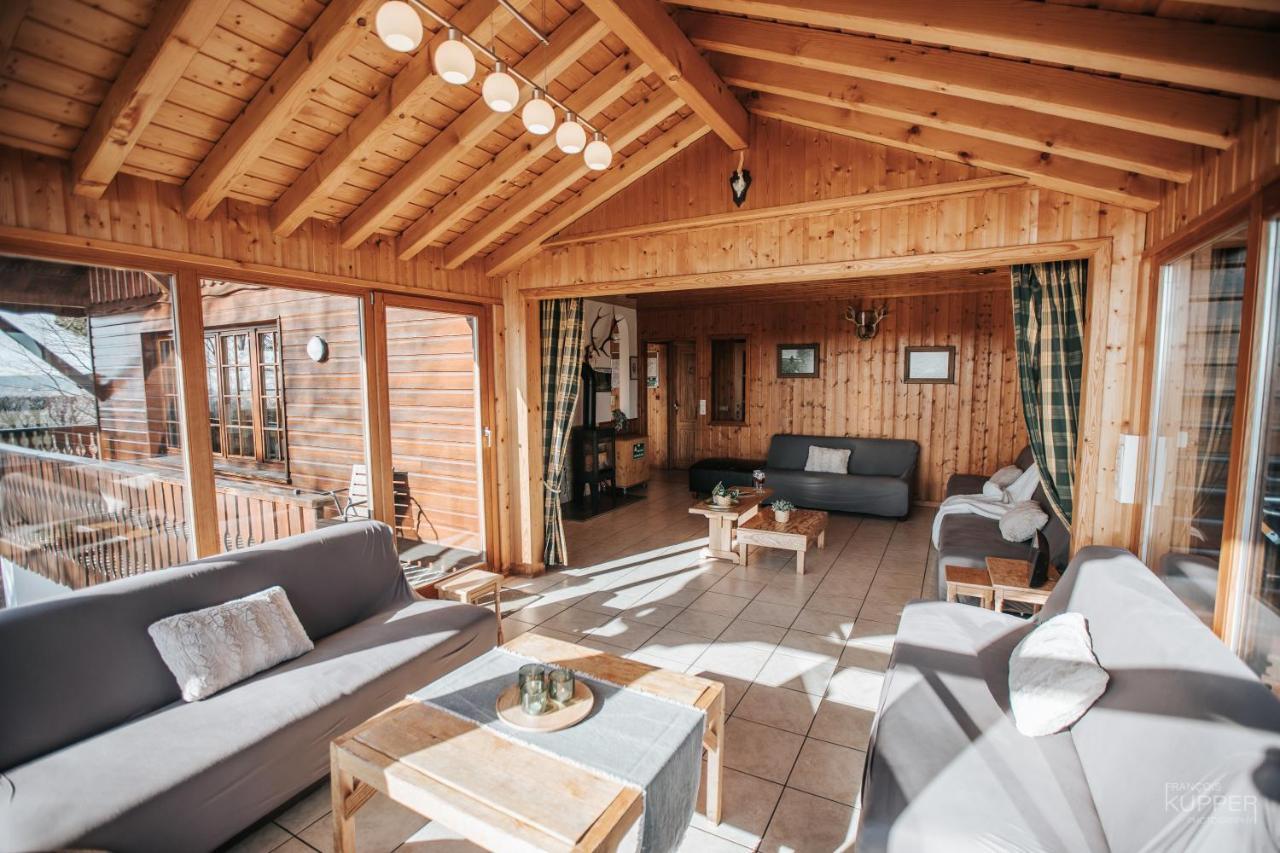 Le Gagnage 31 Pers- Malmedy, Rustique, Vue, Wellness Villa Luaran gambar
