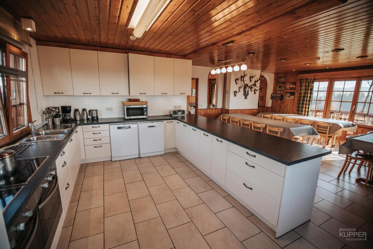 Le Gagnage 31 Pers- Malmedy, Rustique, Vue, Wellness Villa Luaran gambar