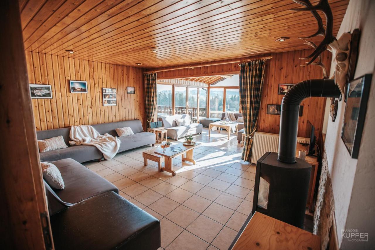 Le Gagnage 31 Pers- Malmedy, Rustique, Vue, Wellness Villa Luaran gambar